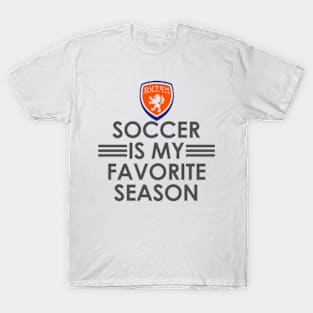 Soccer in my favorite season T-Shirt